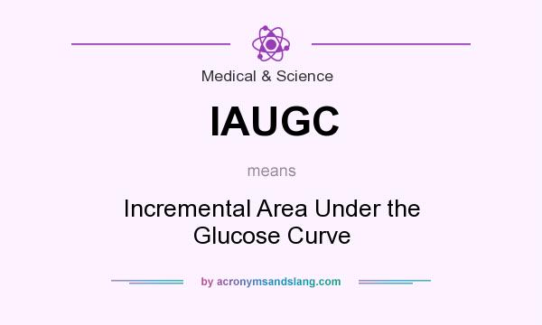 What does IAUGC mean? It stands for Incremental Area Under the Glucose Curve