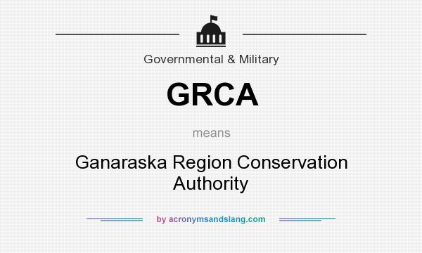 What does GRCA mean? It stands for Ganaraska Region Conservation Authority