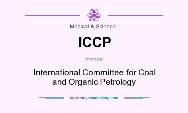 What does ICCP mean? It stands for International Committee for Coal and Organic Petrology