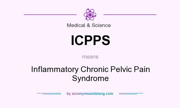 What does ICPPS mean? It stands for Inflammatory Chronic Pelvic Pain Syndrome