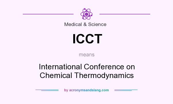 What does ICCT mean? It stands for International Conference on Chemical Thermodynamics