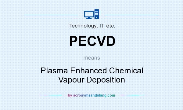 What does PECVD mean? It stands for Plasma Enhanced Chemical Vapour Deposition