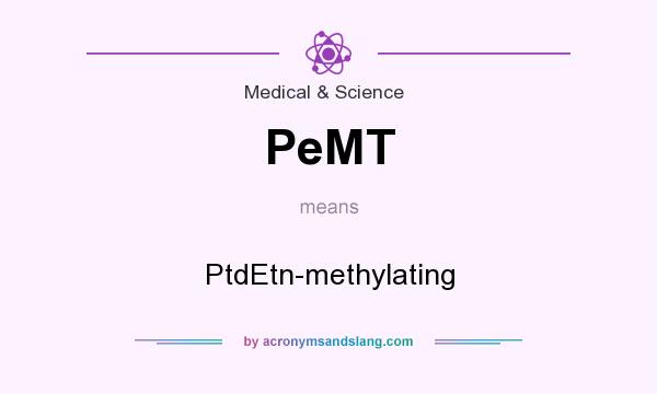 What does PeMT mean? It stands for PtdEtn-methylating