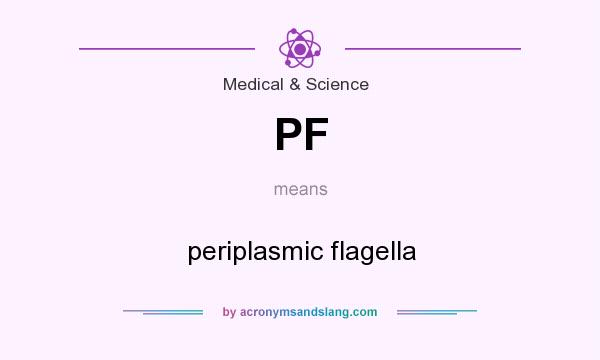What does PF mean? It stands for periplasmic flagella
