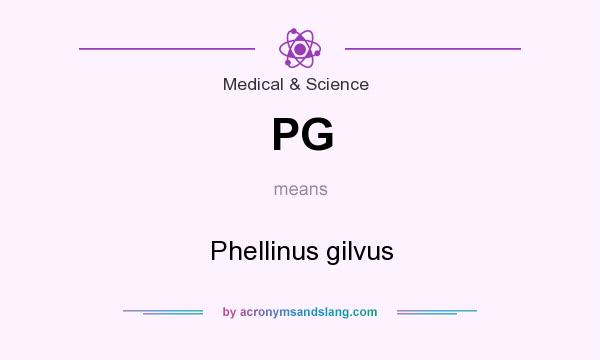 What does PG mean? It stands for Phellinus gilvus