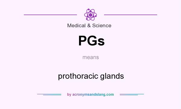 What does PGs mean? It stands for prothoracic glands