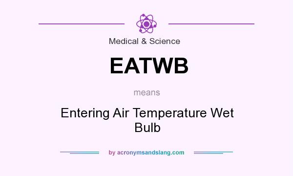 What does EATWB mean? It stands for Entering Air Temperature Wet Bulb