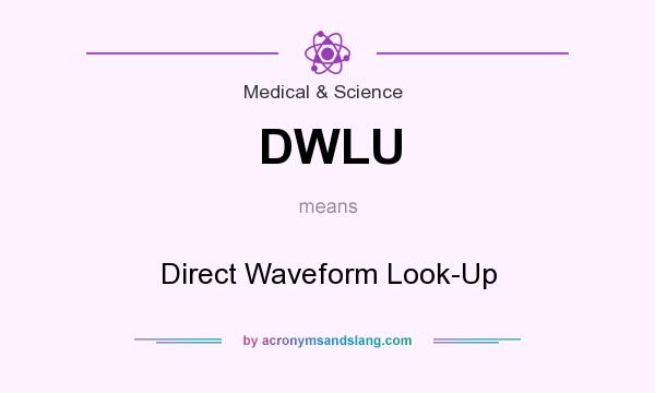 What does DWLU mean? It stands for Direct Waveform Look-Up