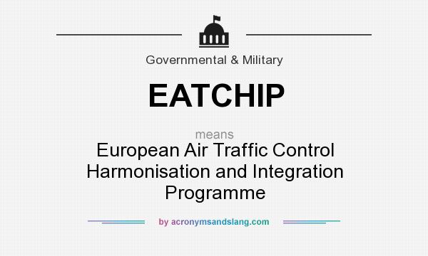 What does EATCHIP mean? It stands for European Air Traffic Control Harmonisation and Integration Programme