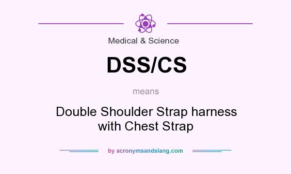 What does DSS/CS mean? It stands for Double Shoulder Strap harness with Chest Strap