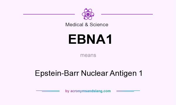 What does EBNA1 mean? It stands for Epstein-Barr Nuclear Antigen 1