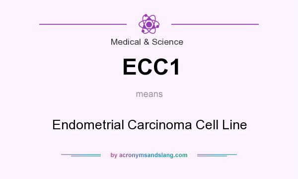 What does ECC1 mean? It stands for Endometrial Carcinoma Cell Line