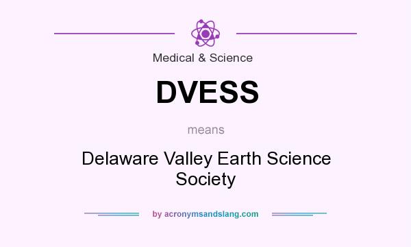 What does DVESS mean? It stands for Delaware Valley Earth Science Society