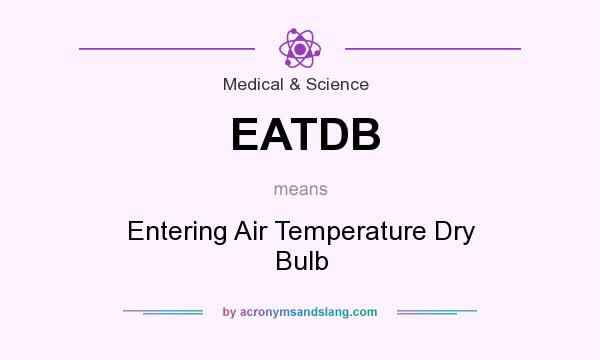 What does EATDB mean? It stands for Entering Air Temperature Dry Bulb
