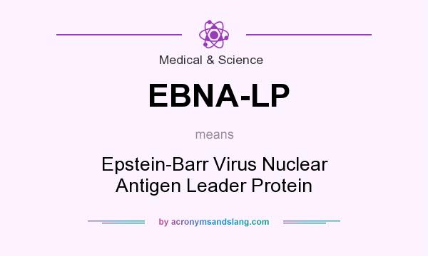 What does EBNA-LP mean? It stands for Epstein-Barr Virus Nuclear Antigen Leader Protein