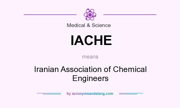 What does IACHE mean? It stands for Iranian Association of Chemical Engineers