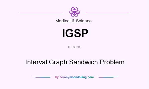 What does IGSP mean? It stands for Interval Graph Sandwich Problem