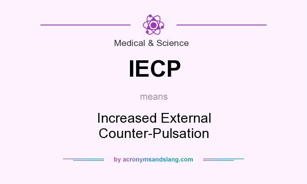 What does IECP mean? It stands for Increased External Counter-Pulsation