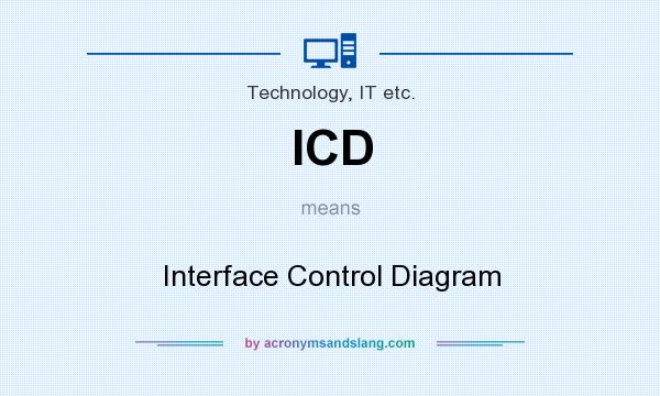 What does ICD mean? It stands for Interface Control Diagram