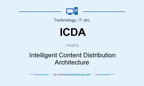 What does ICDA mean? It stands for Intelligent Content Distribution Architecture