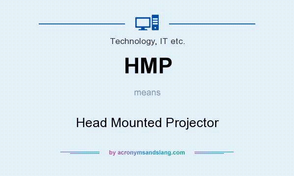 What does HMP mean? It stands for Head Mounted Projector