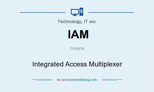 What does IAM mean? It stands for Integrated Access Multiplexer