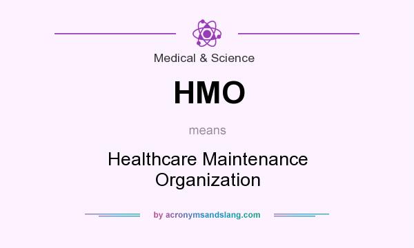 What does HMO mean? It stands for Healthcare Maintenance Organization