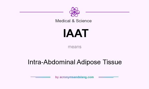 What does IAAT mean? It stands for Intra-Abdominal Adipose Tissue