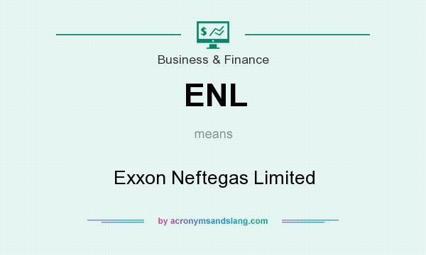 What does ENL mean? It stands for Exxon Neftegas Limited
