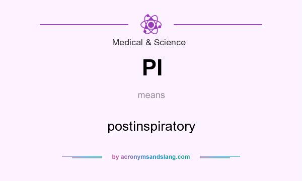 What does PI mean? It stands for postinspiratory