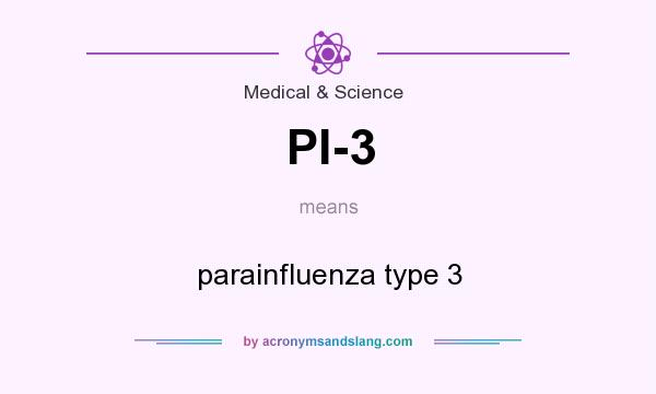 What does PI-3 mean? It stands for parainfluenza type 3