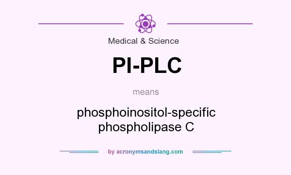 What does PI-PLC mean? It stands for phosphoinositol-specific phospholipase C