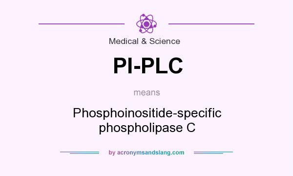 What does PI-PLC mean? It stands for Phosphoinositide-specific phospholipase C