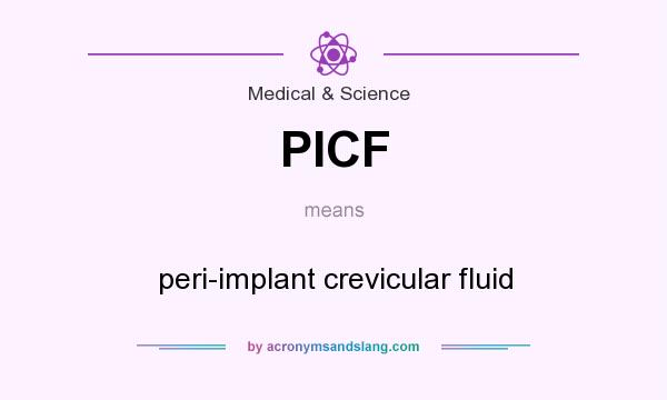 What does PICF mean? It stands for peri-implant crevicular fluid