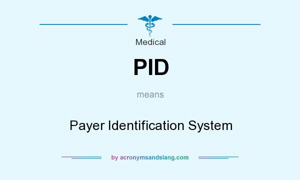 What does PID mean? It stands for Payer Identification System