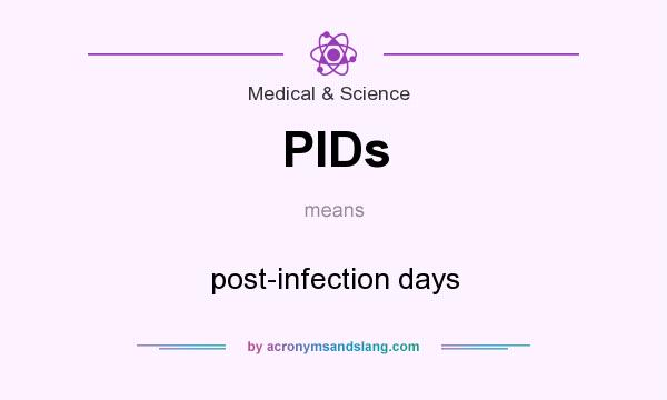 What does PIDs mean? It stands for post-infection days