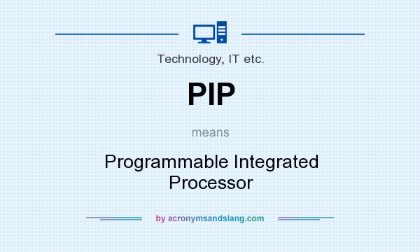 What does PIP mean? It stands for Programmable Integrated Processor