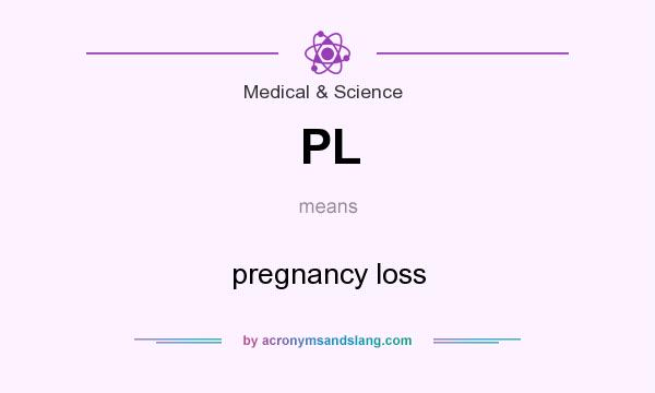 What does PL mean? It stands for pregnancy loss