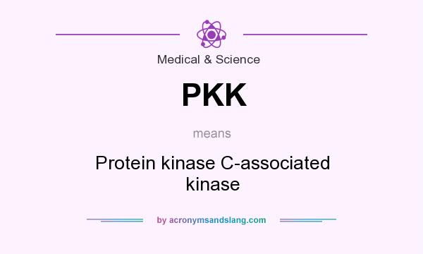 What does PKK mean? It stands for Protein kinase C-associated kinase