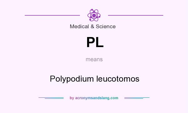 What does PL mean? It stands for Polypodium leucotomos