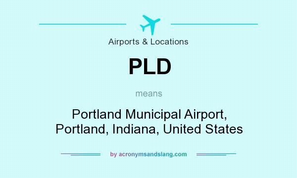 PLD Portland Municipal Airport Portland Indiana United States In 