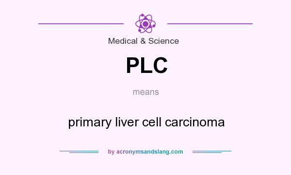 What does PLC mean? It stands for primary liver cell carcinoma