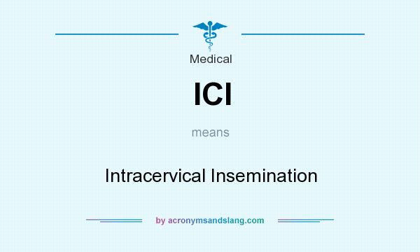What does ICI mean? It stands for Intracervical Insemination