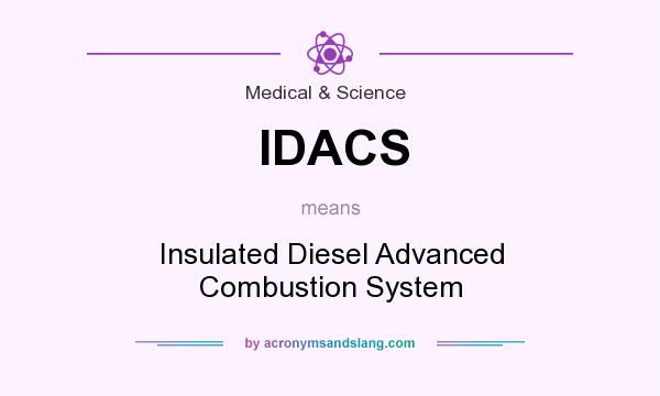 What does IDACS mean? It stands for Insulated Diesel Advanced Combustion System