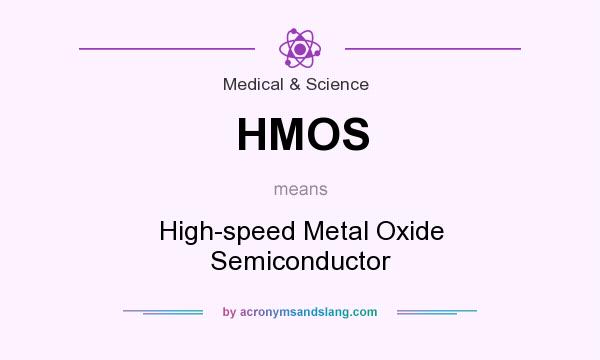 What does HMOS mean? It stands for High-speed Metal Oxide Semiconductor