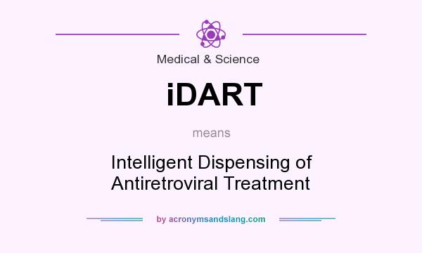 What does iDART mean? It stands for Intelligent Dispensing of Antiretroviral Treatment