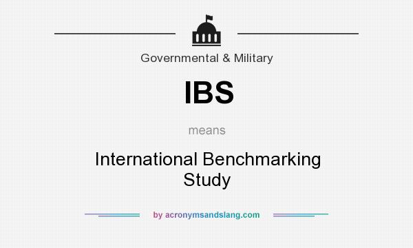 What does IBS mean? It stands for International Benchmarking Study