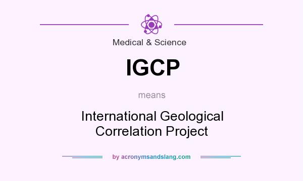 What does IGCP mean? It stands for International Geological Correlation Project