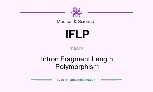 What does IFLP mean? It stands for Intron Fragment Length Polymorphism