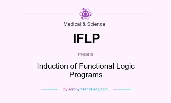 What does IFLP mean? It stands for Induction of Functional Logic Programs